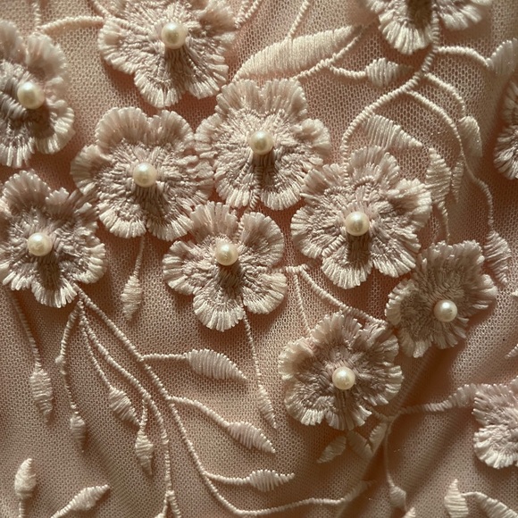 Light Pink/Blush Gown Girls Size 12 - Picture 5 of 9